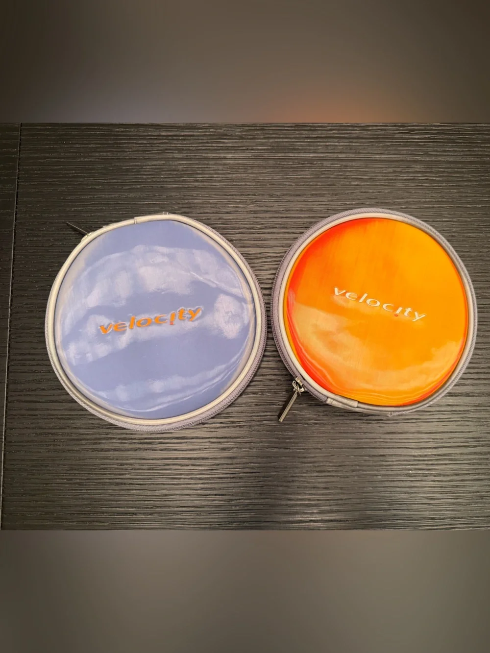 Mary Kay Velocity Bundle of (2) CD Cases Purple Orange Cases